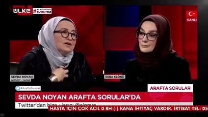 Yazar Sevda Noyan'dan canlı yayında ölüm tehdidi!