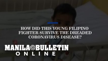 How did this young Filipino fighter survive the dreaded coronavirus disease?