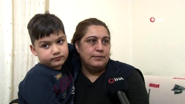 Ankara'da 2 çocuk annesi, çevreden gelen yardımlarla yaşamaya çalışıyor