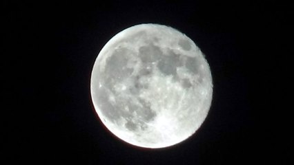 Yüksekova'da 'Süper Ay' güzelliği