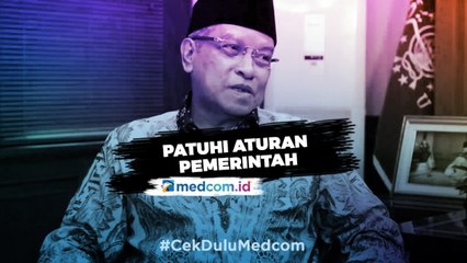 Nekat Salat di Masjid, Ketua Umum PBNU: Jangan Sombong