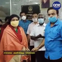 அம்மா உணவக ஊழியர்களுக்கு கவுரவம்.. தேனியில் நெகிழ்ச்சி- வீடியோ