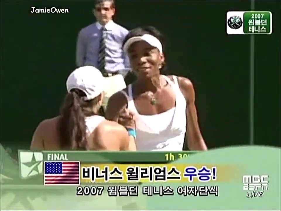 Venus Williams vs Marion Bartoli 2007 Wimbledon Final Highlights