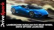 Lamborghini Huracan EVO Rear-Wheel Drive Spyder Launched | Prices, Specs & Other Details