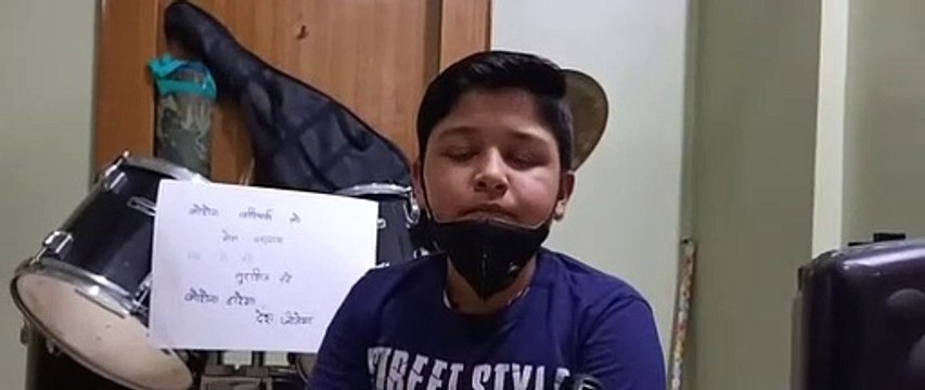 कानपुर: छात्र ने वीडियो शेयर कर कोरोना वॉरियर्स को किया सलाम
