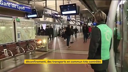 Déconfinement : les transports en commun sous haute surveillance