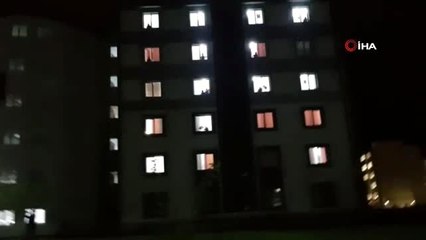 Nevşehir'de karantina altındaki vatandaşlara eğlence düzenlendi