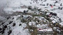 Erzincan ve Bayburt’un yüksek kesimlerinde kar yağışı