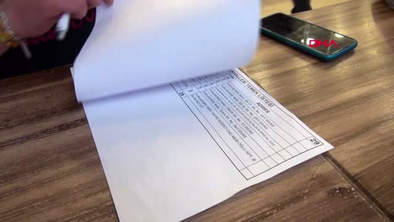 Sivas'ta iftar çadırı evlere taşındı