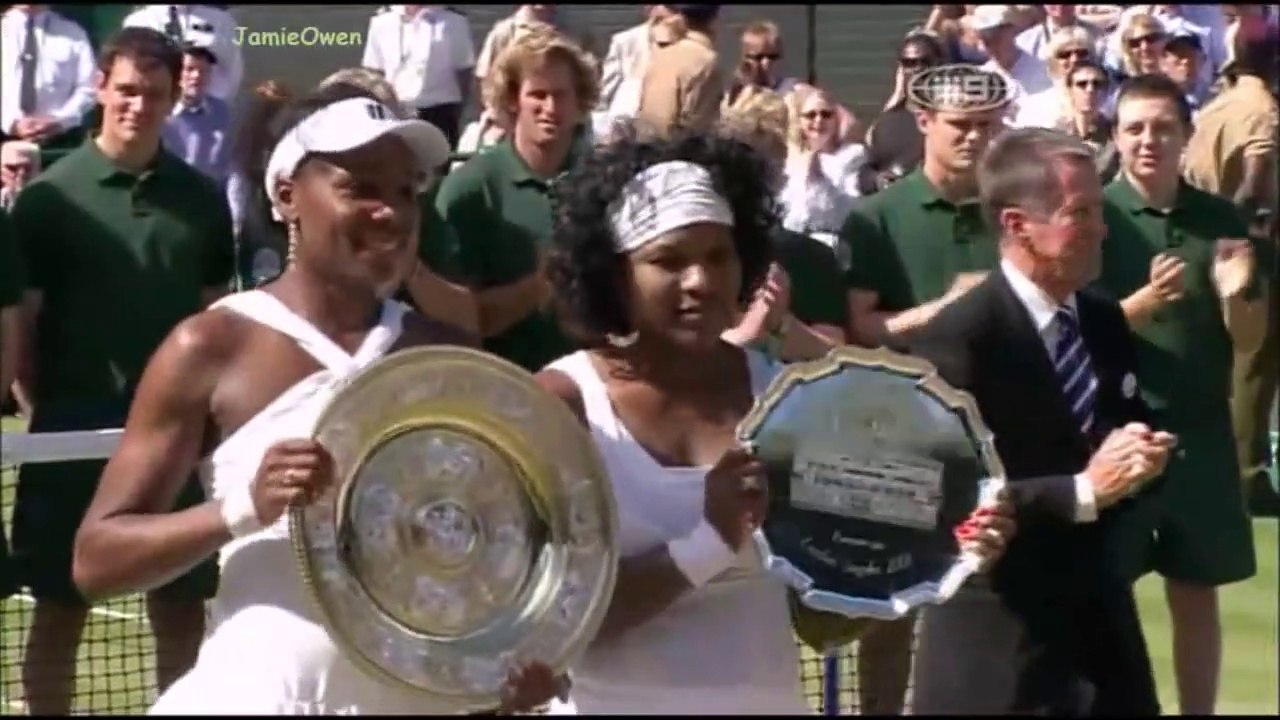 Venus Williams vs Serena Williams 2008 Wimbledon Final Highlights