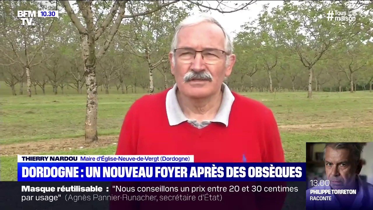 Nouveau foyer en Dordogne: le maire d'Eglise-Neuve-de-Vergt appelle à la vigilance