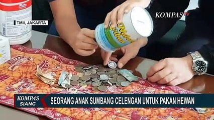 Bocah Donasikan Uang Tabungan Untuk Pakan Satwa TMII