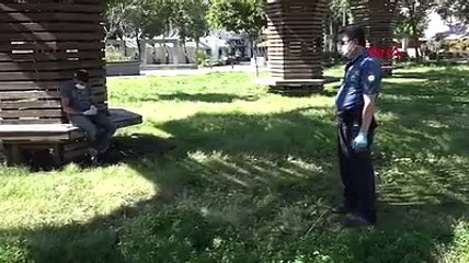 Karantinadan son gününde kaçtı,  polise "Kafama sıkın" dedi