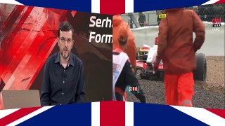 Adrian Sutil'in Ürkütücü Spini İngiltere 2008 CnnTürk