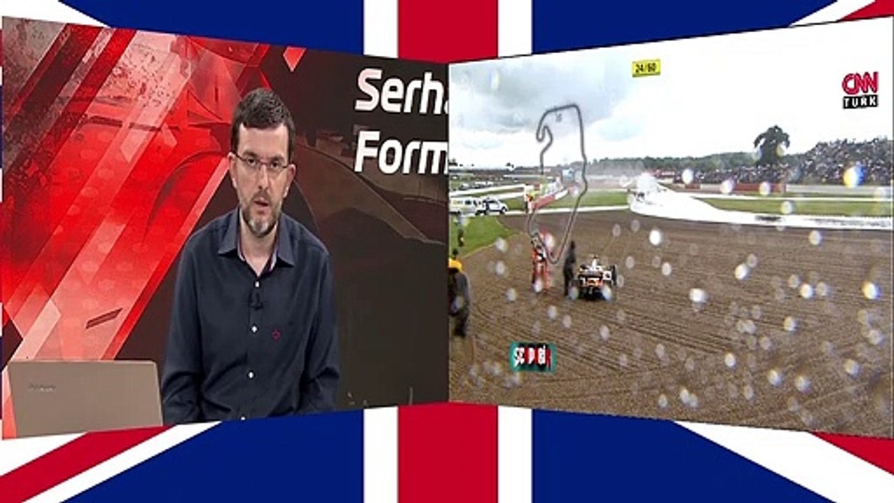 Lewis Hamilton'da Spin Atıyor  İngiltere 2008  CnnTürk