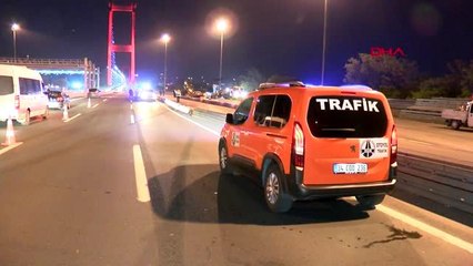 İSTANBUL-15 TEMMUZ ŞEHİTLER KÖPRÜSÜ AVRUPA GEÇİŞİNDE TAK'LAR KURULUYOR