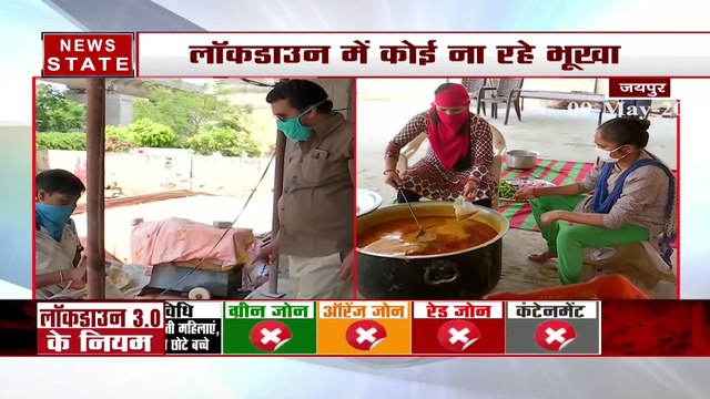 youth distributes food packets to 1000 people every day in Jaipur