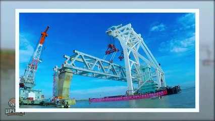 বসে গেল ২৯নং স্প্যান - দৃশ্যমান ৪.৩৫ কিলোমিটার l Padma Bridge Latest Update 2020 l