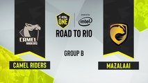 CSGO - Camel Riders vs. Mazalaai [Dust2] Map 2 - ESL One Road to Rio - Group B - Asia