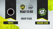 CSGO - Ground Zero vs. ORDER [Inferno] Map 1 - ESL One Road to Rio - Group Stage - Oceania