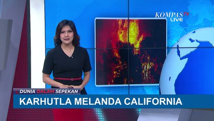 Karhutla Landa California, Hanguskan 150 Hektar Lahan