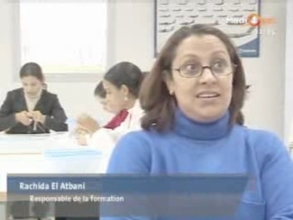 Maroc une entreprise féminine aeronautique Labinal Airbus