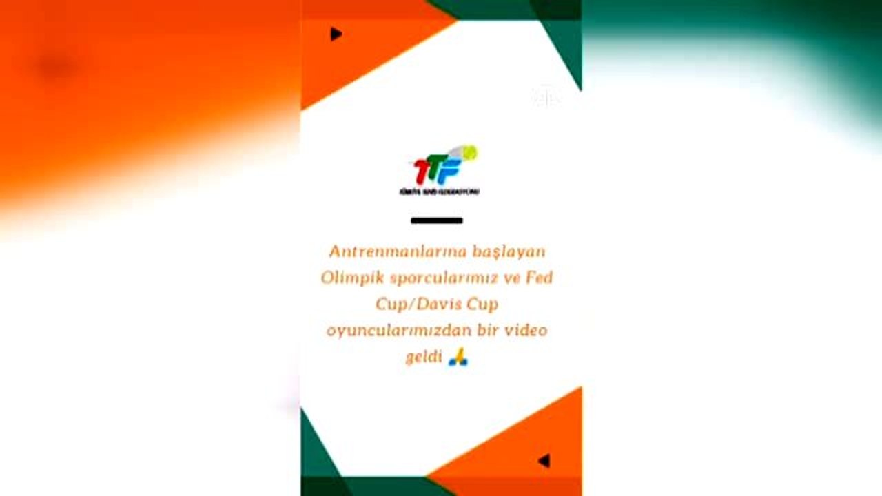 Milli tenisçiler, yeniden antrenmanlara başladı