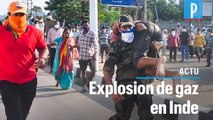 En Inde, une fuite de gaz meurtrière provoque la panique