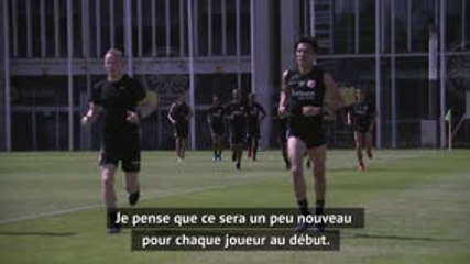 Eintracht Francfort - Hutter sur la reprise : "Certaines choses seront nouvelles pour les joueurs"