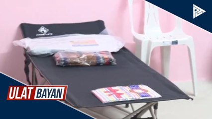 International committee of the Red Cross, nag-donate ng mga gamit sa isolation facility ng BJMP