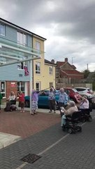 Care home VE Day