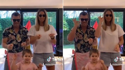 David Waner Tik Tok video for Inji idupazhagi song | Thevar magan