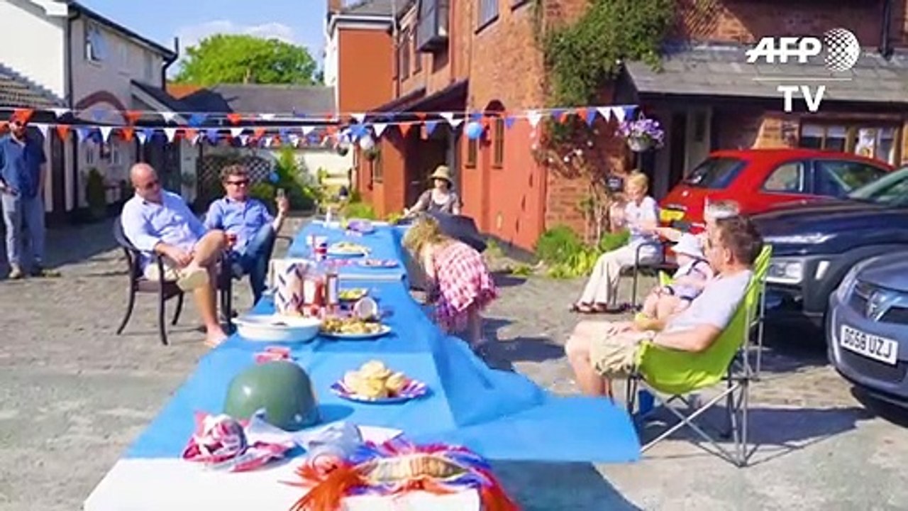 75 Jahre Kriegsende: Ein riesiges Straßenfest in Großbritannien