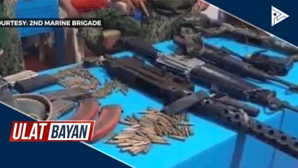 Mga armas na umano'y galing sa ASG, nasabat sa Tawi-tawi