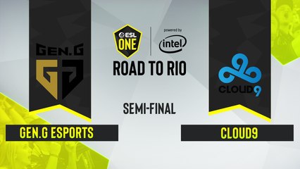 CSGO - Gen.G Esports vs. Cloud9 [Inferno] Map 1 - ESL One Road to Rio - Semi-final - NA