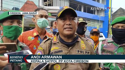 Pedagang Protes Satpol PP Tutup Toko yang Nekat Buka