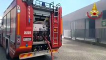 Codogno (LO) - Incendio nella zona industriale (07.05.20)