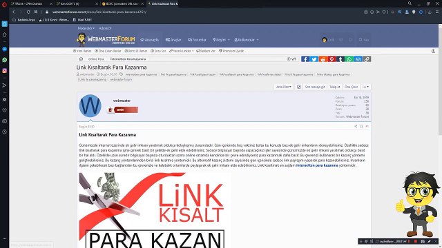 ✔️ LİNK KISALTARAK PARA KAZANMA - İNTERNETTEN PARA KAZANMA