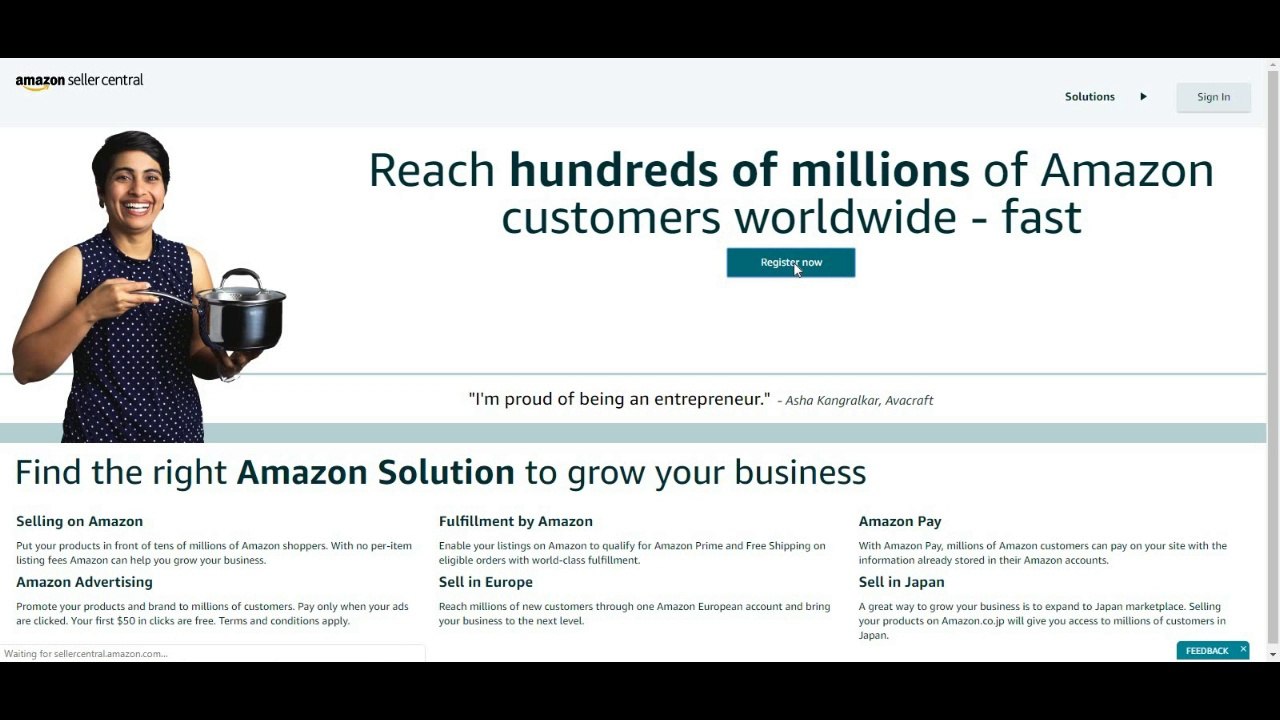 Ecommerce Training Series: Amazon.com Registration | Sell On Amazon For Beginners 2020 (8)