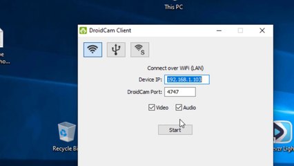 How To Use Our Android Phone As Our PCs Webcam -- 100% Working