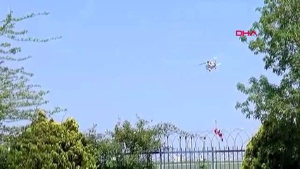 CUMHURBAŞKANI ERDOĞAN'IN HELİKOPTERİ ATATÜRK HAVALİMANINA İNDİ -2