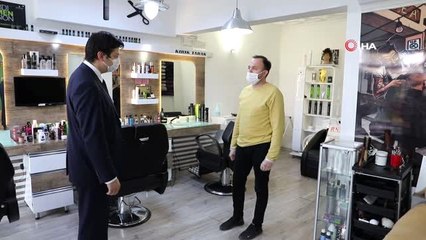 Edirne'de berber ve kuaförler 11 Mayıs'a hazır ediliyor