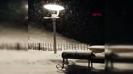 Zigana Dağı beyaza büründü!