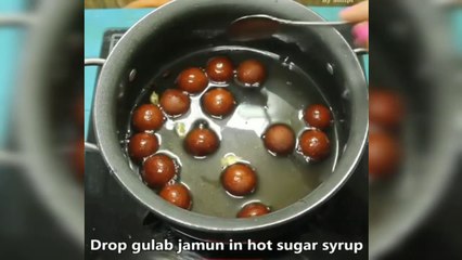 Gulab jamun kaise banaya | how to make gulab jamun