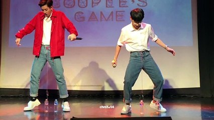180210 OffGun Pen & Bottle Game (OffGun Live in Manila)