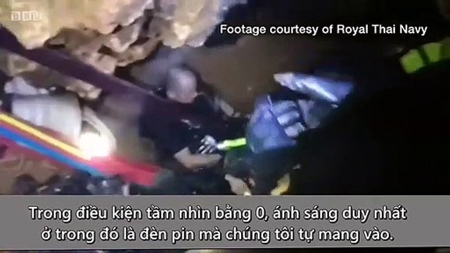 Thợ lặn kể về quá trình giải cứu đội bóng