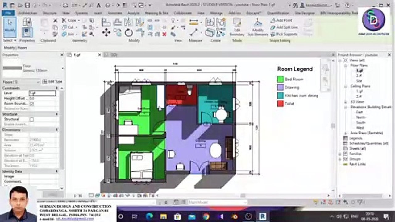 #002 REVIT PROJECT - SMALL BUILDING.mp4