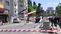 Kadıköy'de itfaiye merdiveninin devrilmesi sonucu bir itfaiye eri hayatını kaybetti
