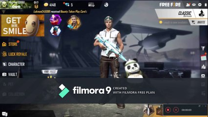 (Free Fire Gameplay) Scar and MP40 Challenge in rank due match