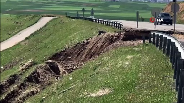 - Batman Beşiri karayolunda heyelan